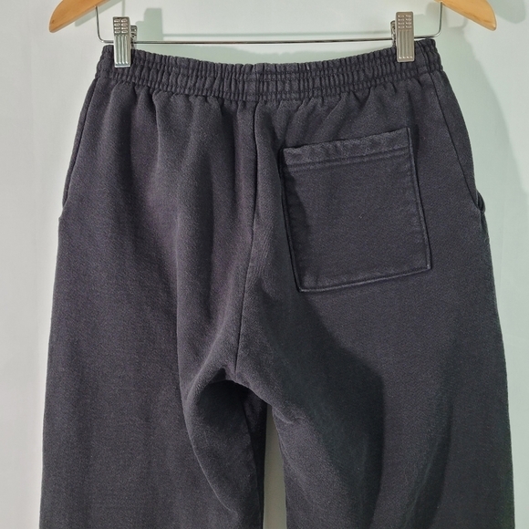 VTG 90's Women's Black Embellished Angel Wings Jogger Sz S Whimsygoth Streetwear - Picture 6 of 12